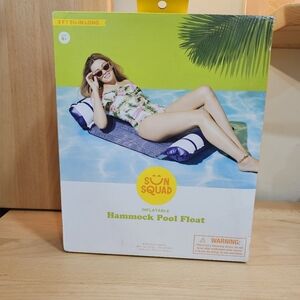 Sun Squad Hammock Pool Float